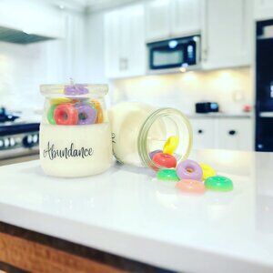Handmade Candle Froot Loops Candles
